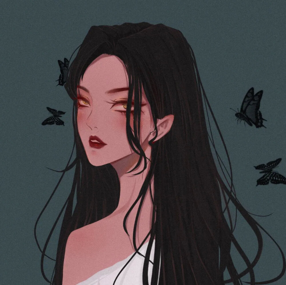 (图作者:一捆蒜) #无水印头像大全# 女生头像 女头像 高冷女头 67