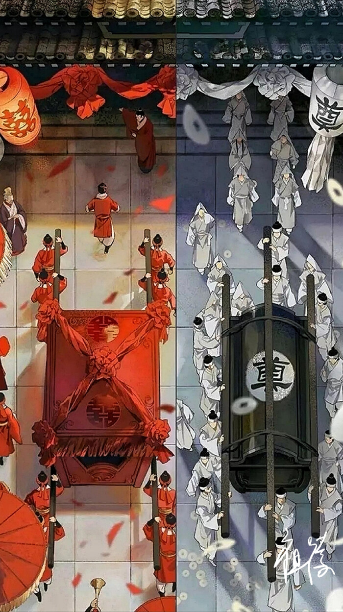 红白事壁纸 堆糖 美图壁纸兴趣社区