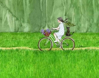 【插画】초록담쟁이——美丽的日子