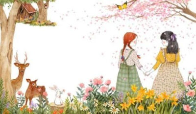 【插画】초록담쟁이——美丽的日子