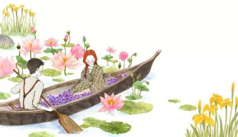 【插画】초록담쟁이——美丽的日子