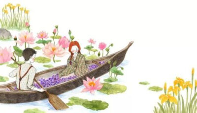 【插画】초록담쟁이——美丽的日子