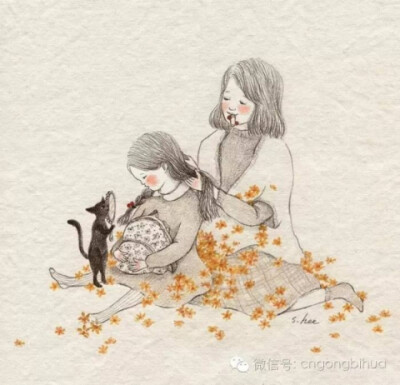 【插画】초록담쟁이——美丽的日子