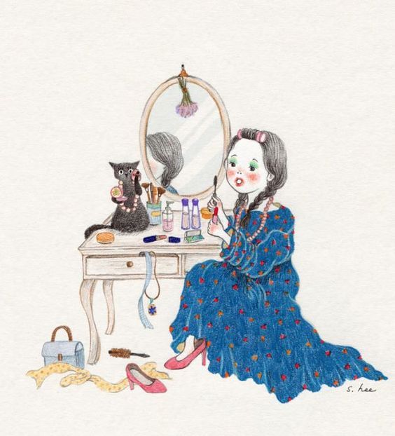 【插画】초록담쟁이——美丽的日子