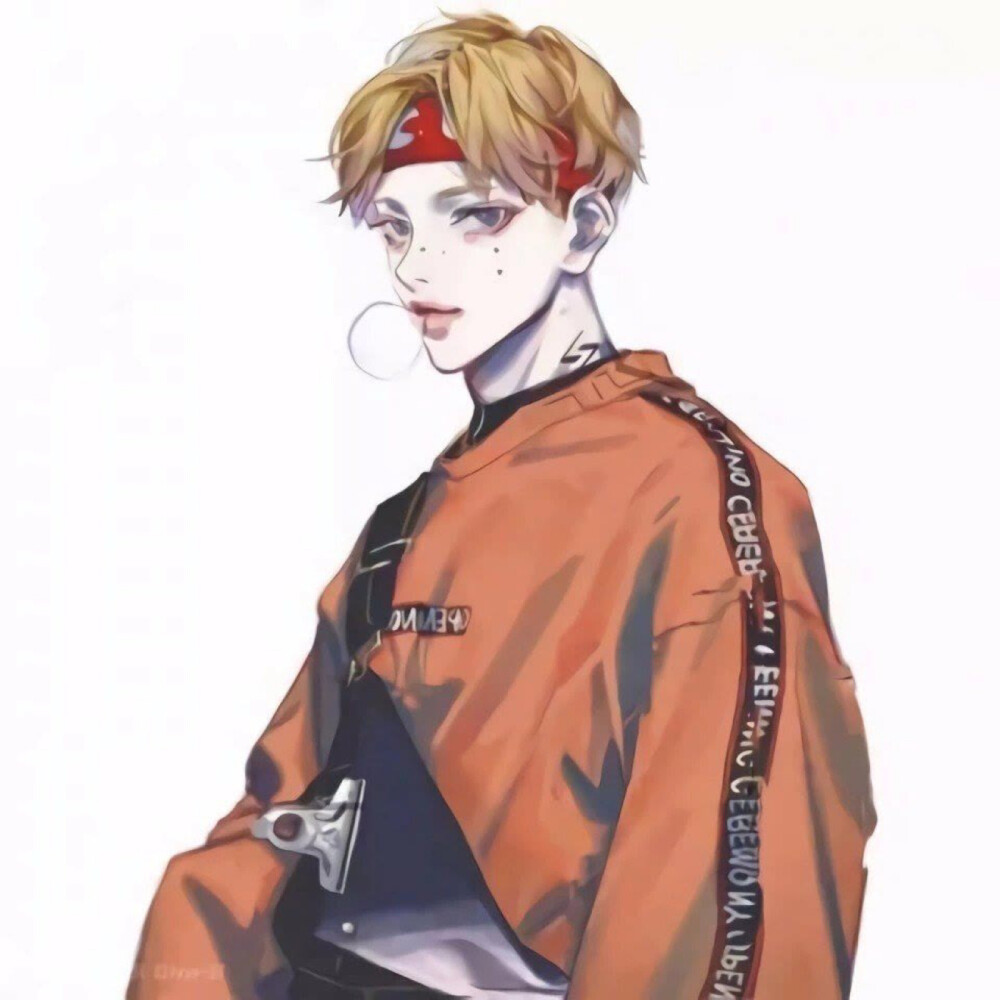 酷 帅 男头 动漫