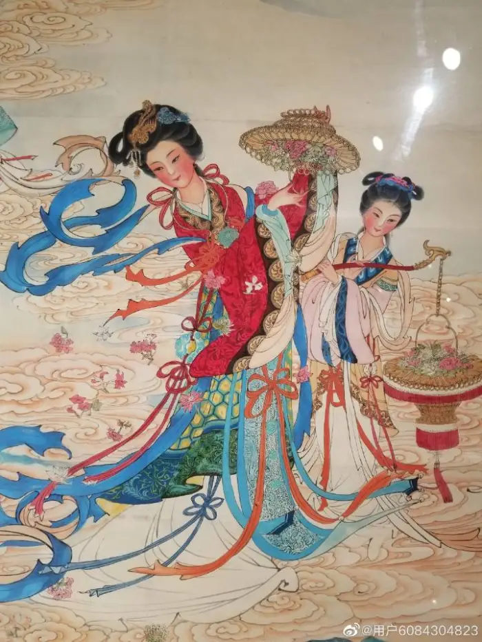 天女散花- 高清图片，堆糖，美图壁纸兴趣社区