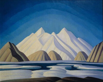 Lawren Stewart Harris | Mountain Sketch VII (1928)