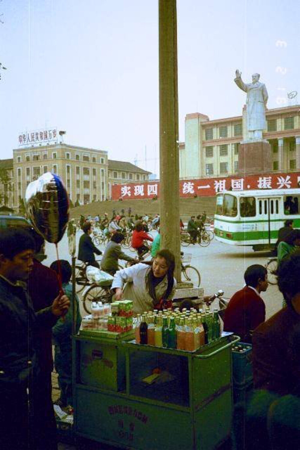 90年代四川成都街拍 摄影：michel peterlin ​​​