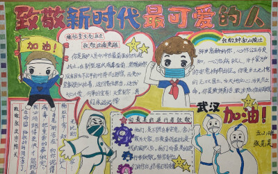 是小报呀，画得好辛苦