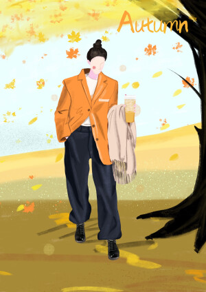 商业插画——四季系列