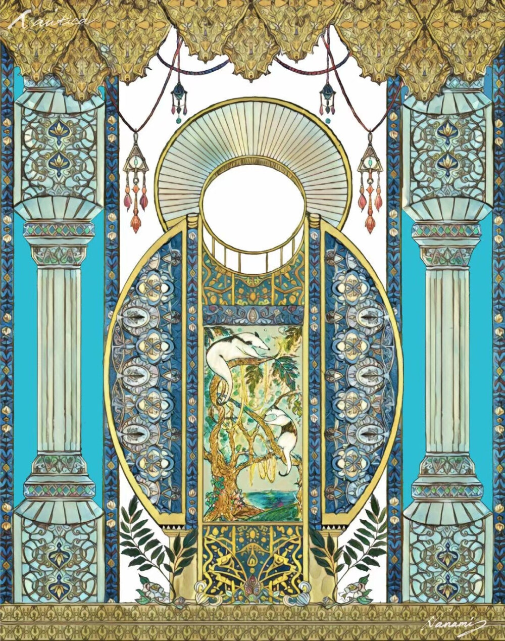 一组异域风情的图样设计 画师:nanami twi:n_nautica73 676767