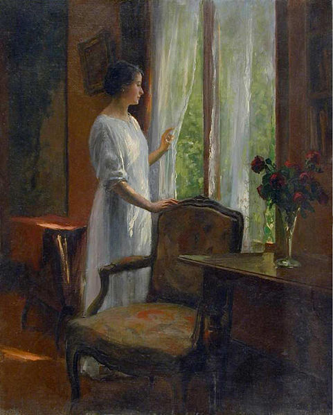 迷人的光影
法国画家 Marcel Rieder（1862-1942） 