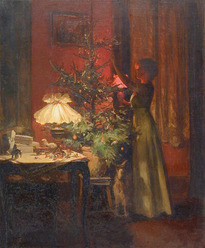 迷人的光影
法国画家 Marcel Rieder（1862-1942） 