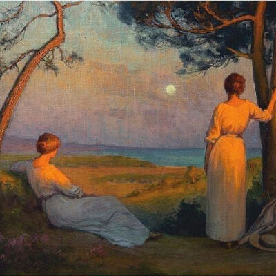 迷人的光影
法国画家 Marcel Rieder（1862-1942） 