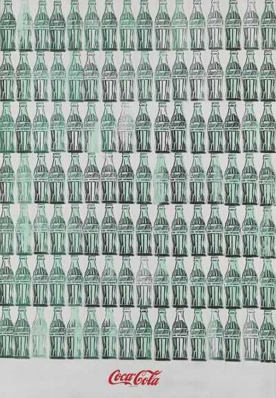 ▲ 可口可乐瓶 by Andy Warhol，1962年