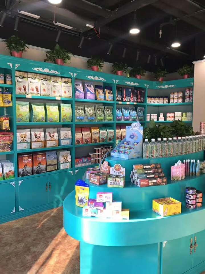 宠物店 货架