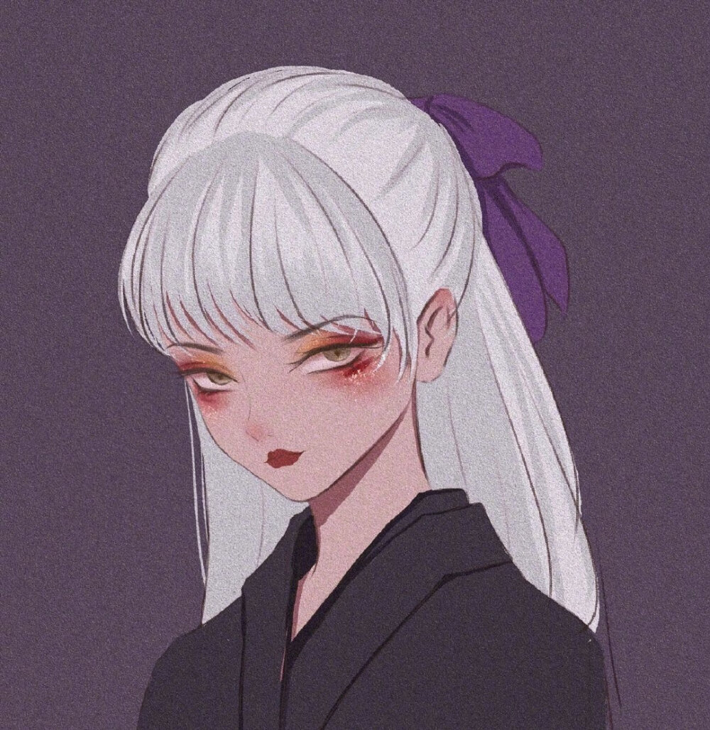 (图作者:一捆蒜) #无水印头像大全# 女生头像 女头像 高冷女头 67