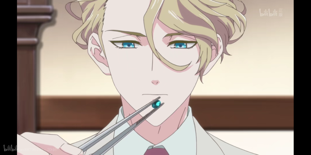 宝石商人理查德的谜鉴定 自截图 动漫 男头像 帅