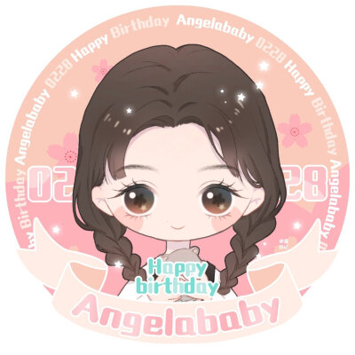 angelababy生日应援头像