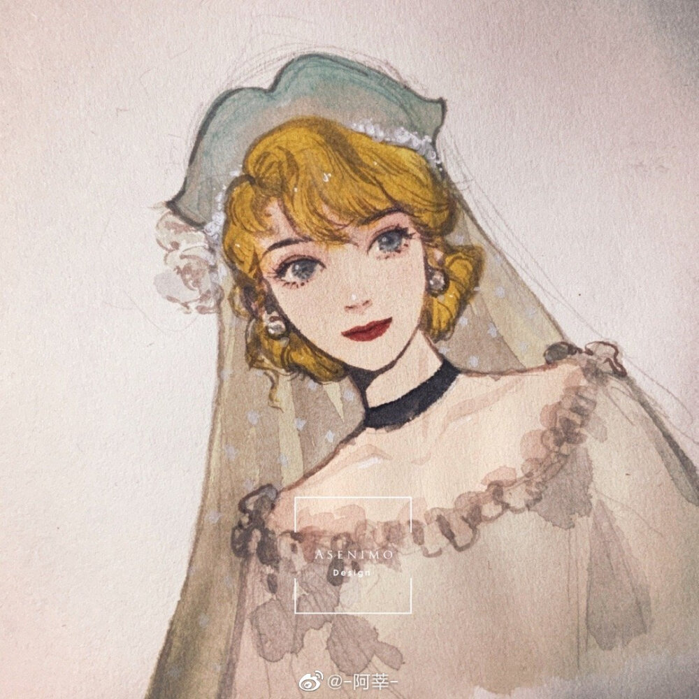 插画头像
图源微博:阿莘-（见水印）
搬运工:fhs