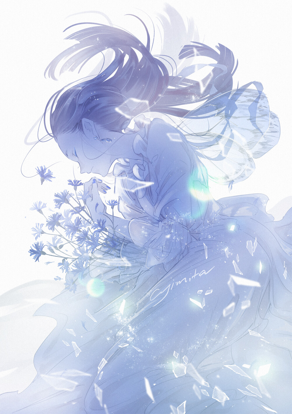 美女动漫 插画 动漫人物
