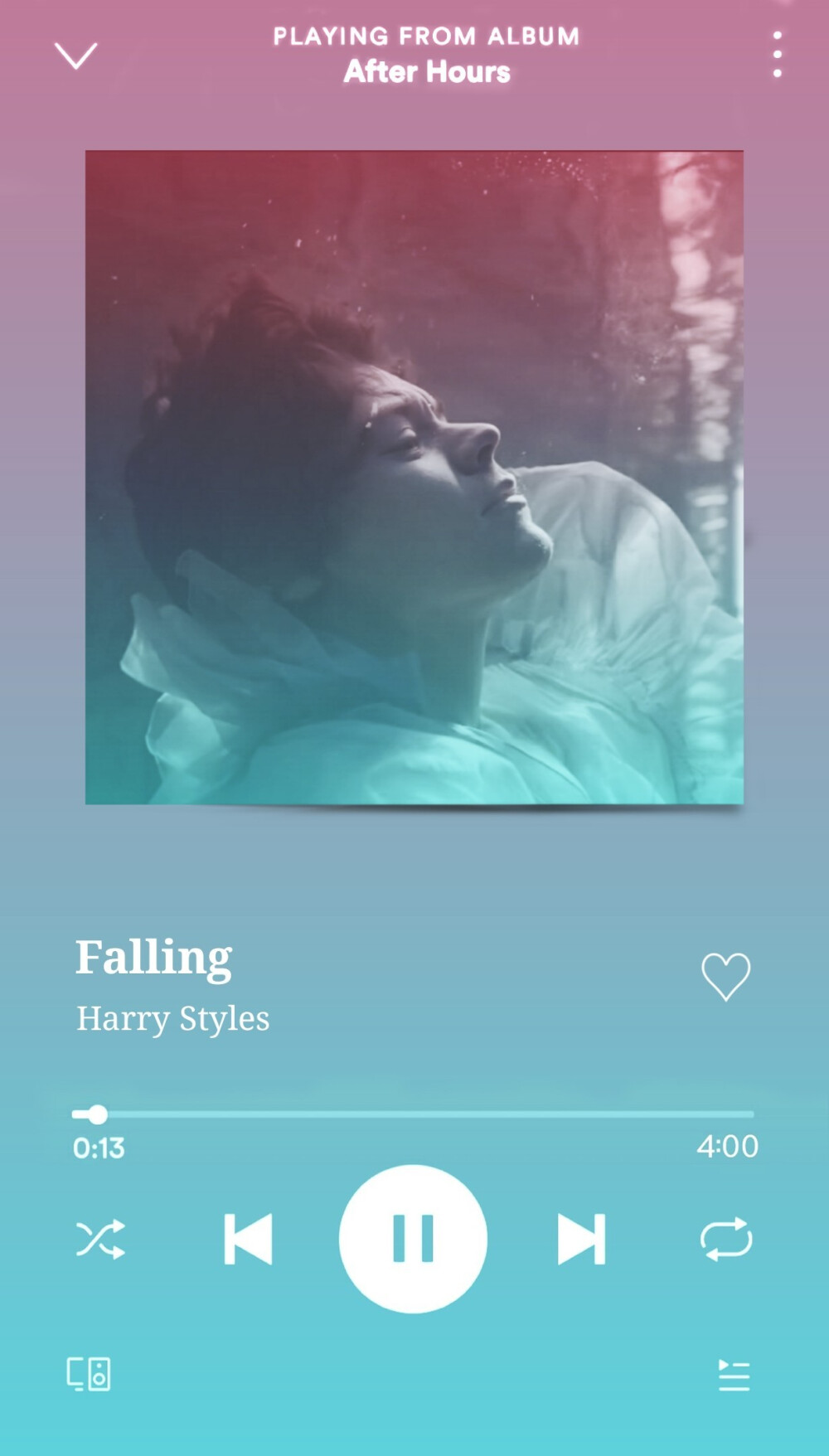 原创海报 Ⅰ Harry Styles：Falling