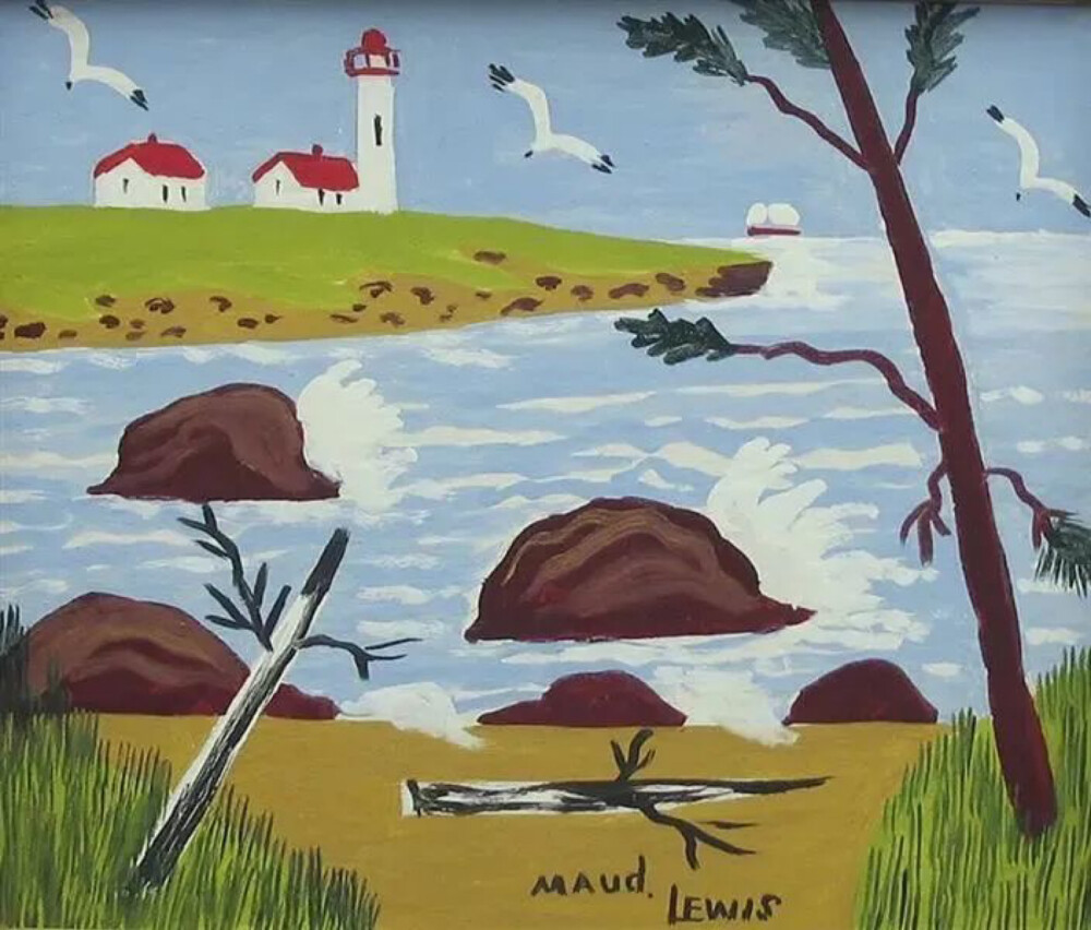 Maud Lewis [加拿大]
春天到了，人在相爱，万物各得其所。
“你看，风是新的，雨是新的，花也是新的，冬天过去，春风带着整个春天扑面而来……”
于是，现在活着的我们，也是新的。