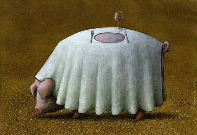 波兰艺术家、讽刺漫画家 Pawel Kuczynski 新作品一组 |