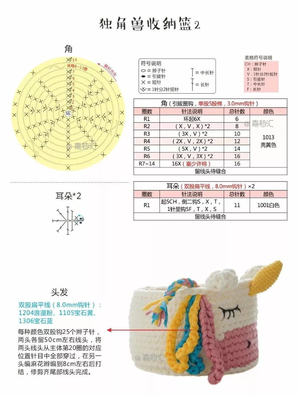 收纳盒~独角兽