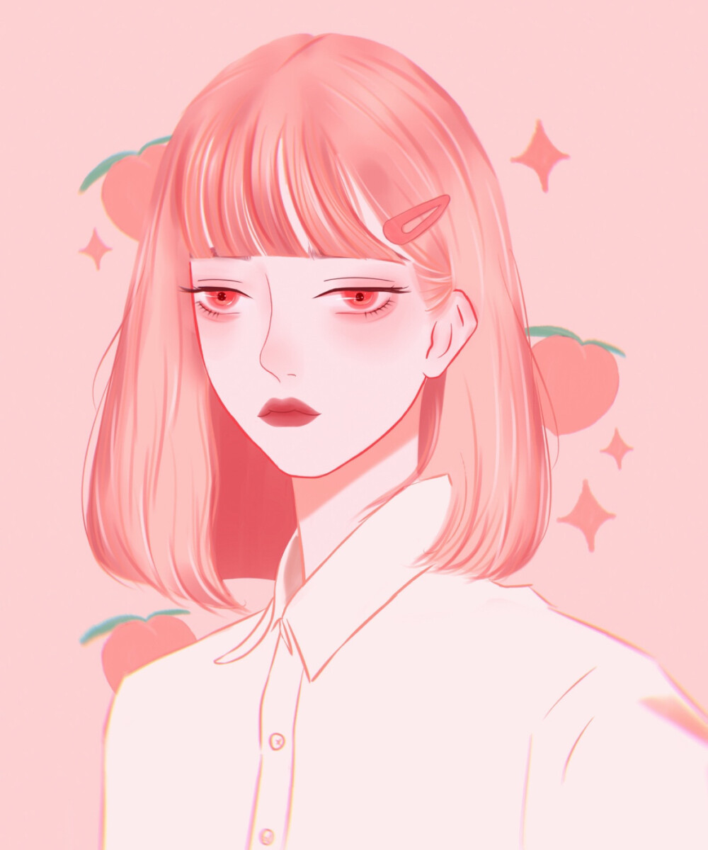 原创图少女大头贴