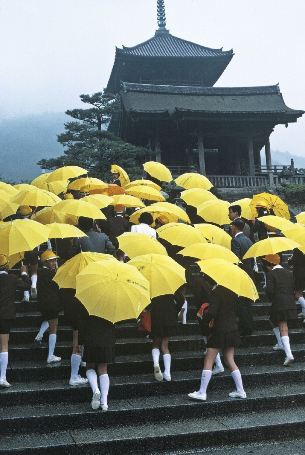 一個(gè)雨天，日本京都，1977年（by Thomas Hoepker） ?