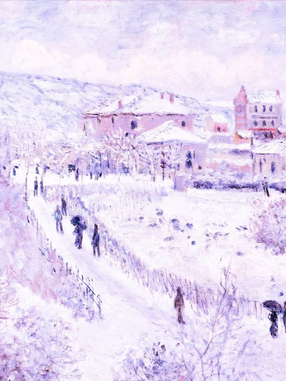 Claude Monet作品
OH！这致命的粉紫色！！