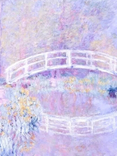 Claude Monet作品
OH！这致命的粉紫色！！