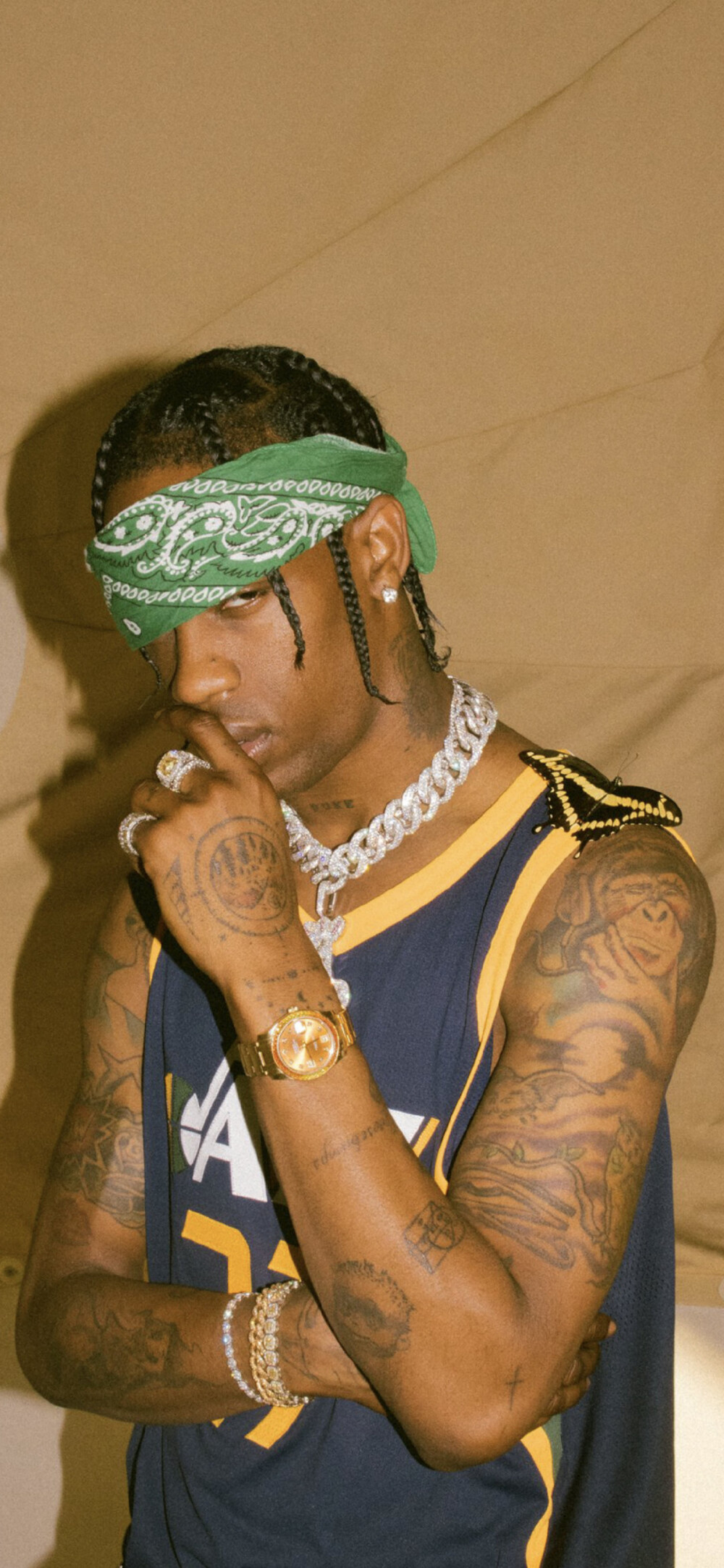 图片来源 weibo@TravisScottNews
