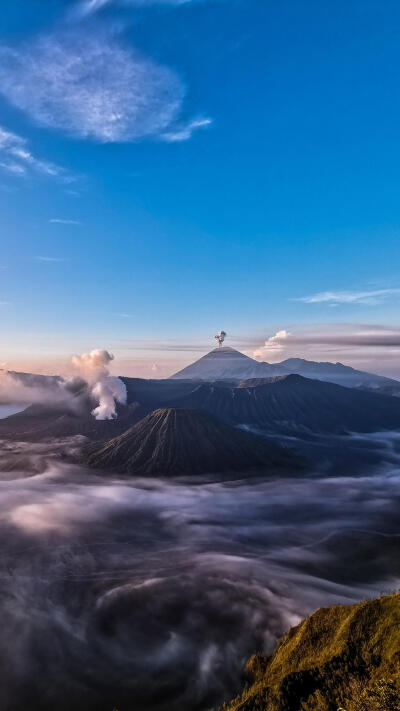 风光秀丽的山