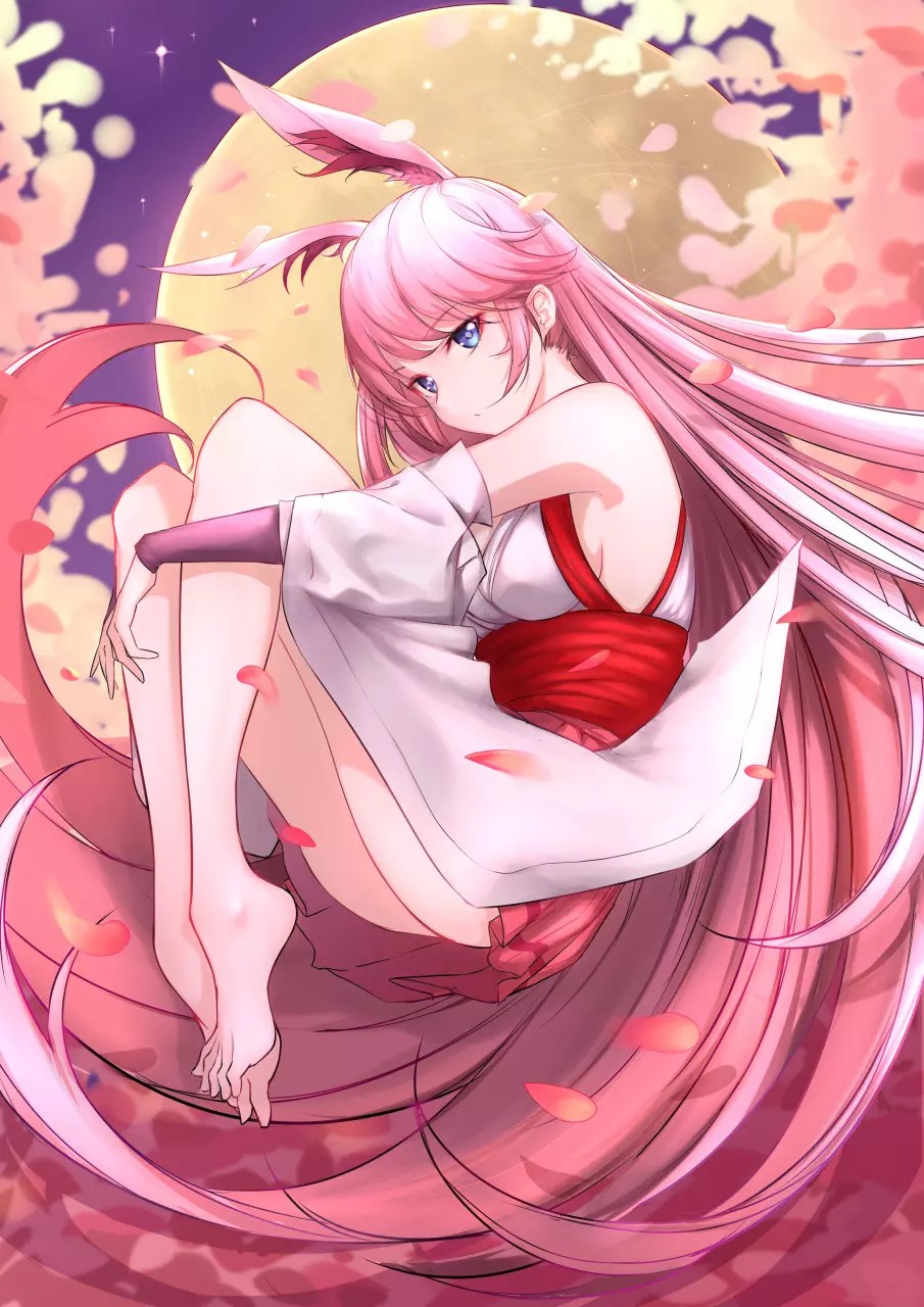 八重桜网上看到的可爱小姐姐