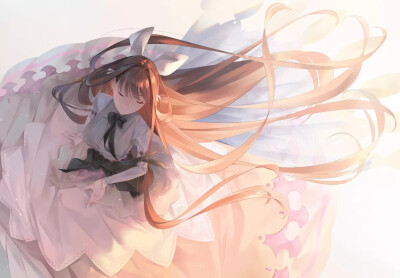 #P站动漫画师与画作# 画师：爽々
有的时候真想自己出去走走，吹着海风，享受这份美好。
但是现实是残酷的，如果你放弃了机会，很容易就会被其他人超越，再想抓住机会就要付出几倍的努力。
保持好良好的心态，用欢笑…
