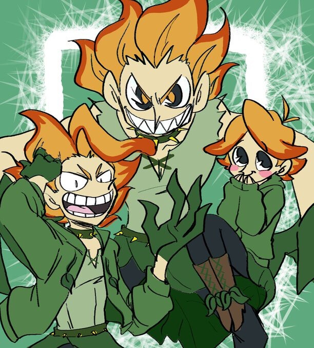 茶杯头拟人 卡格尼康乃馨