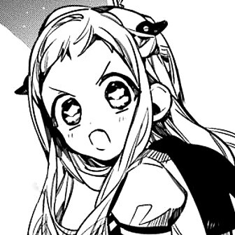 地缚少年花子君…黑白头像