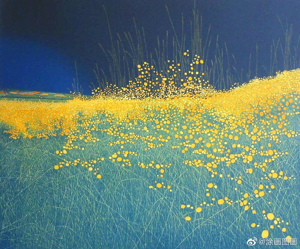 英国艺术家 Phil Greenwood 版画风景 ​​​