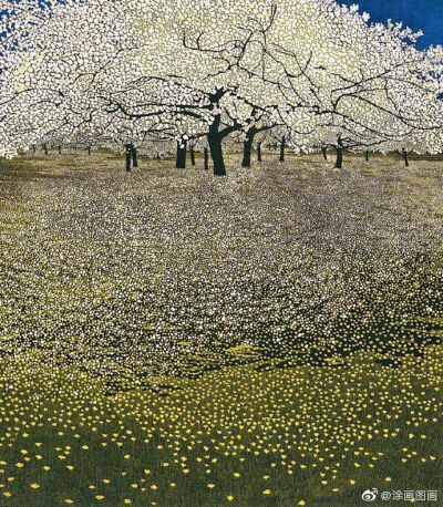 英国艺术家 Phil Greenwood 版画风景 ​​​