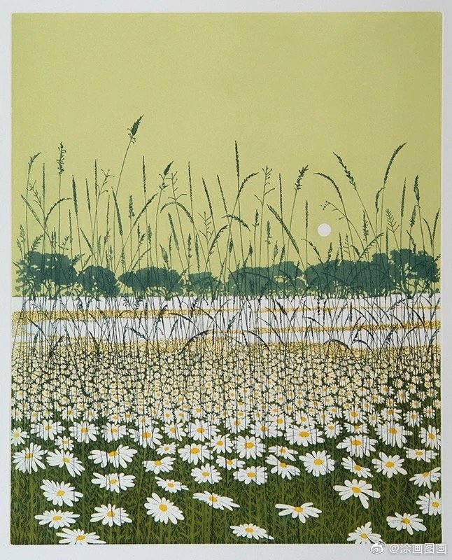 英国艺术家 Phil Greenwood 版画风景 ​​​