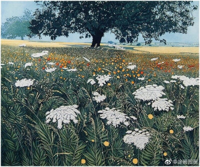 英国艺术家 Phil Greenwood 版画风景 ​​​