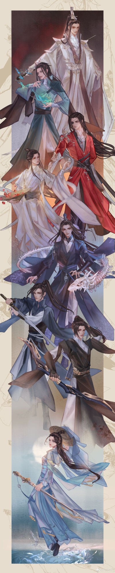 （天官赐福）绘师：公子齐