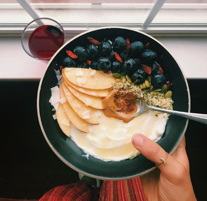 美食 背景图头像