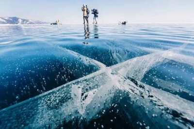 冬天的贝加尔湖