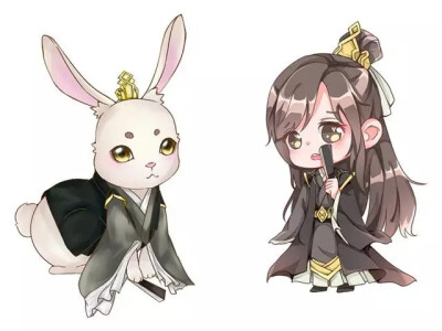 魔道祖师兔子蓝忘机，魏无羡，蓝曦臣，蓝思追，聂怀桑，温宁，金光瑶