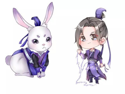 魔道祖师兔子蓝忘机，魏无羡，蓝曦臣，蓝思追，聂怀桑，温宁，金光瑶