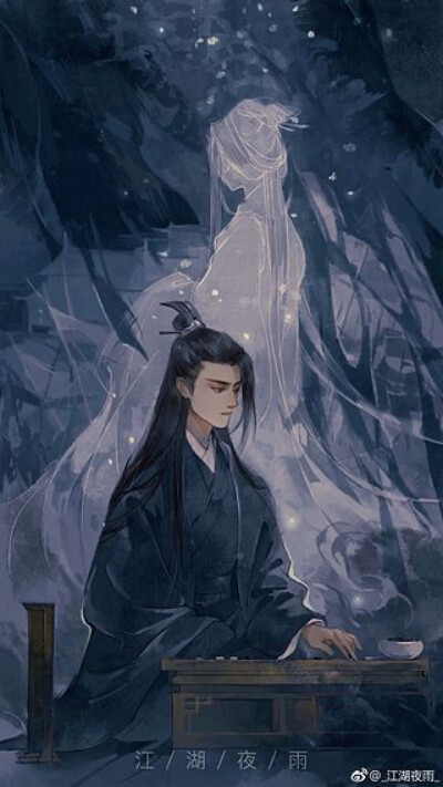 画师：江湖夜雨