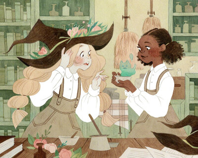 来自插画师 Vanessa Gillings 绘画作品 | www.vanessagillings.com